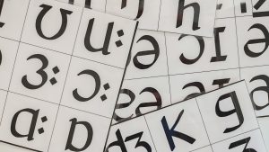 IPA: international phonetic alphabet symbols