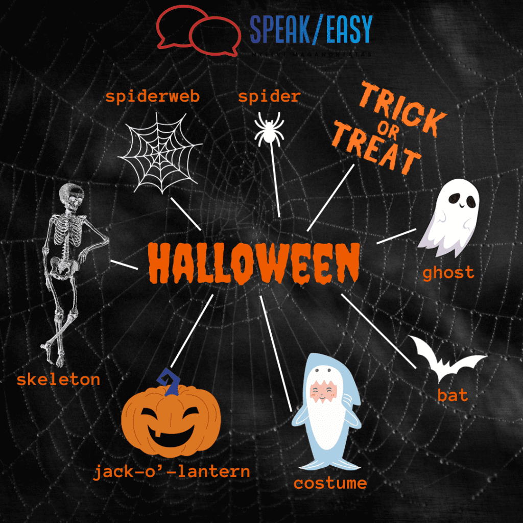 halloween vocabulary szókincs instragram